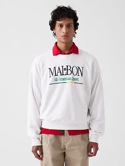 Gap × Malbon Heavyweight Logo Sweatshirt — reference image